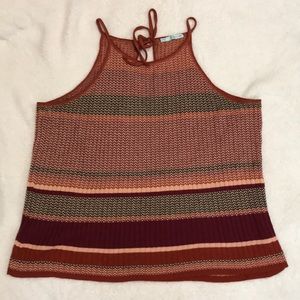 Colorful knit top